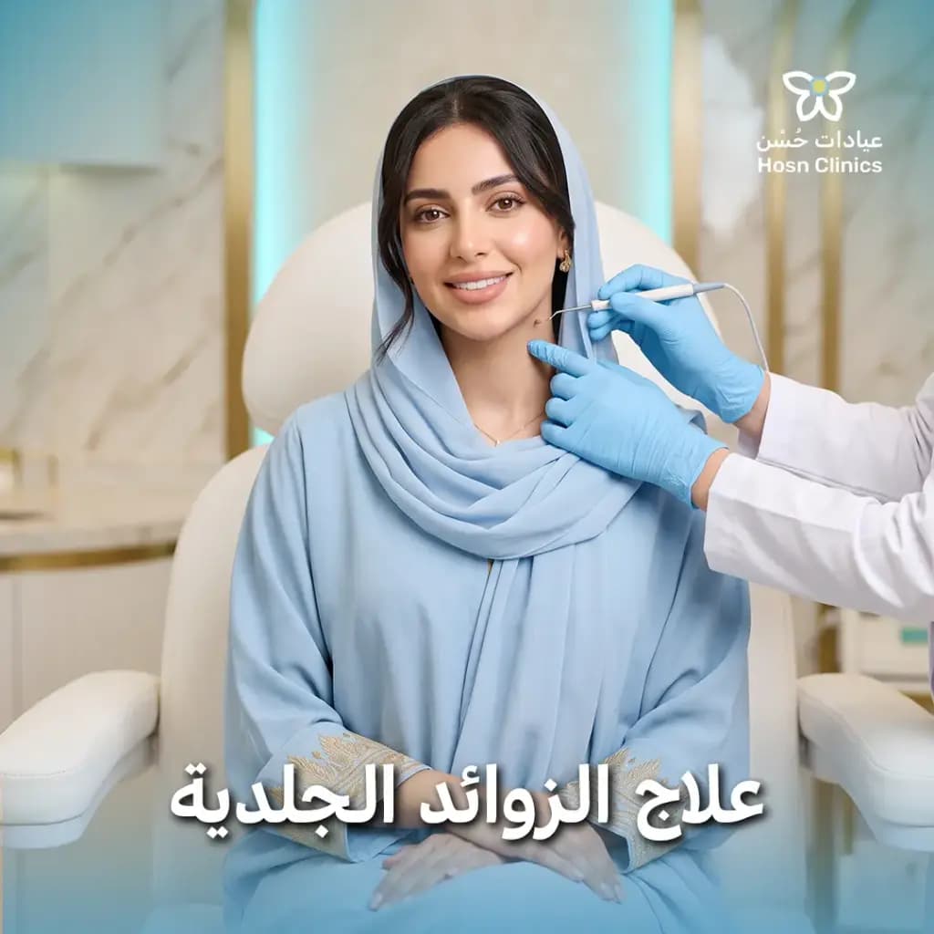 علاج الزوائد الجلديه 