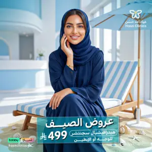 تنظيف هيدرافيشيال سيجنتشر للوجه أو لمنطقة الإبطين